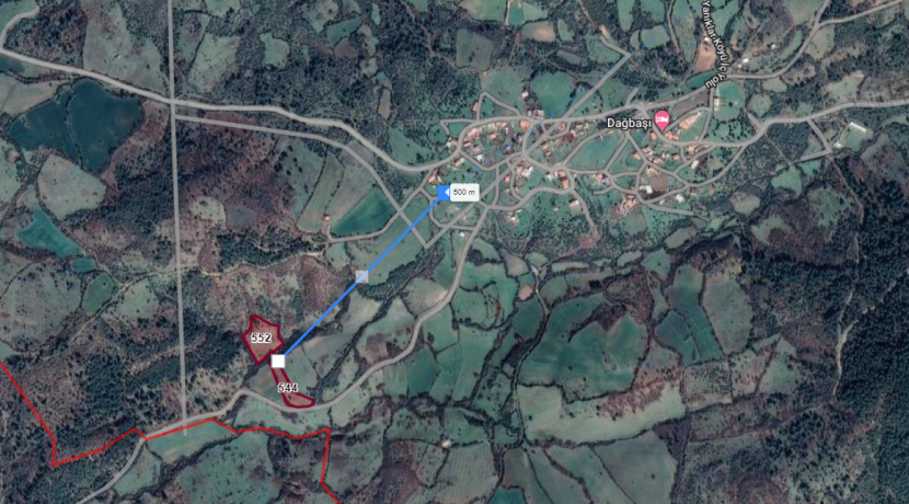 Bayramiç Yanıklar Köyü'nde Satılık 8 Dönüm Tarla (3)