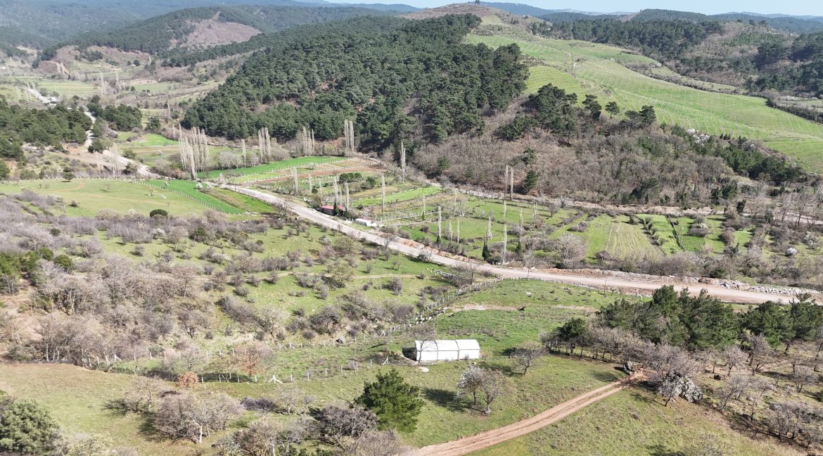 Baharlar Köyü’nde Satılık 8527 m² Tarla