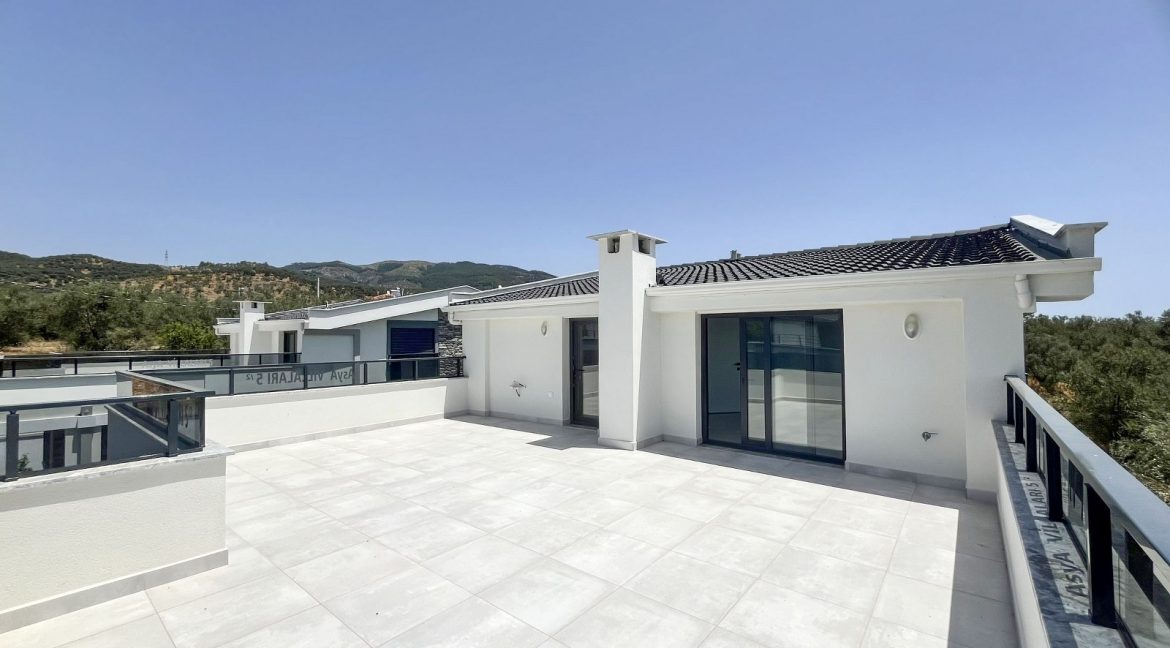 Narlı Mahallesi'nde Satılık Sıfır 4+1 İkiz Müstakil Villa (29)