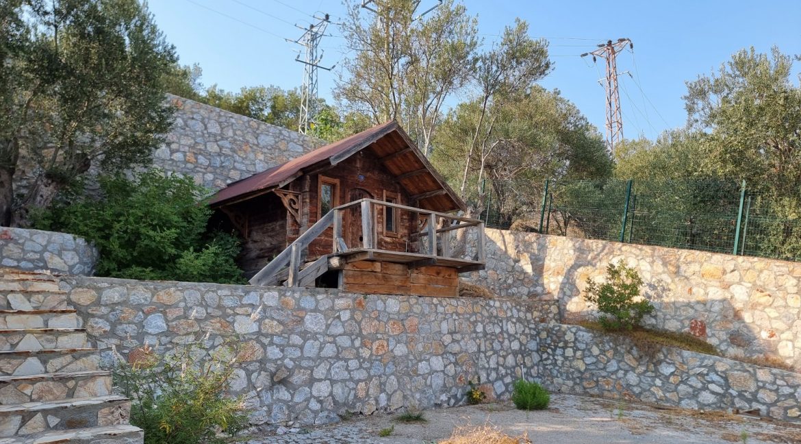 Sazlı Köyü'nde Satılık Elektriği, Suyu ve Taş Duvarları Olan Zeytinlik (51)