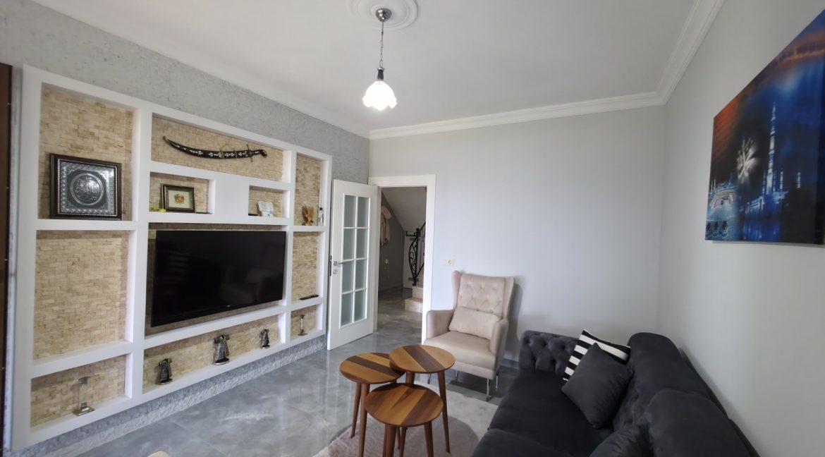 Ultra Lüks Eşyalı Deniz Manzaralı Satılık Müstakil Villa (12)