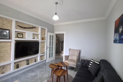 Ultra Lüks Eşyalı Deniz Manzaralı Satılık Müstakil Villa (12)