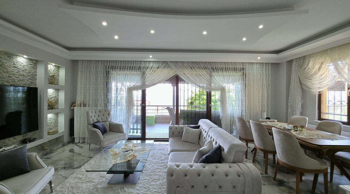 Ultra Lüks Eşyalı Deniz Manzaralı Satılık Müstakil Villa (17)