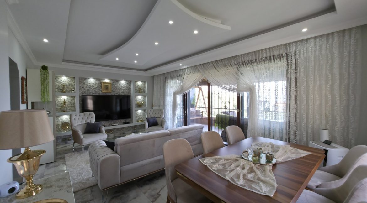 Ultra Lüks Eşyalı Deniz Manzaralı Satılık Müstakil Villa (18)