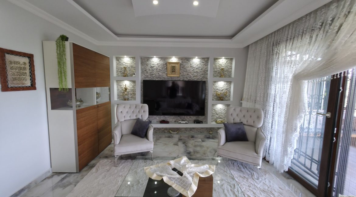 Ultra Lüks Eşyalı Deniz Manzaralı Satılık Müstakil Villa (20)