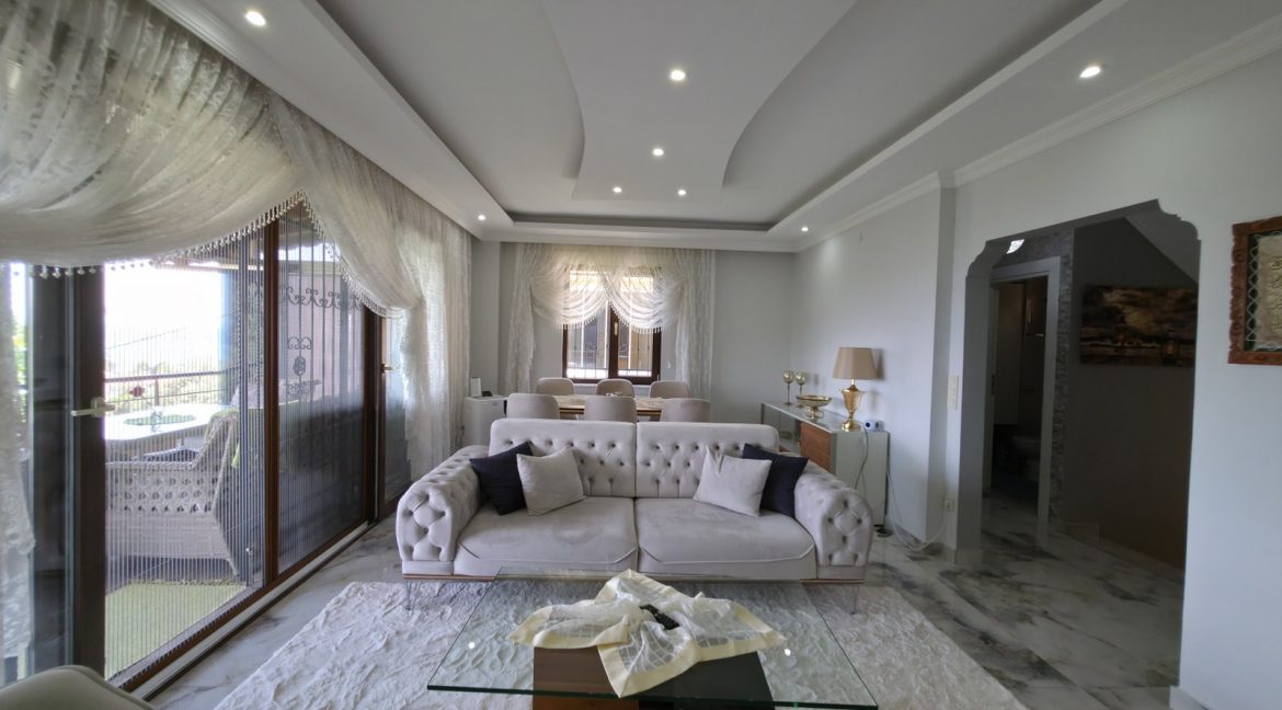 Ultra Lüks Eşyalı Deniz Manzaralı Satılık Müstakil Villa (21)