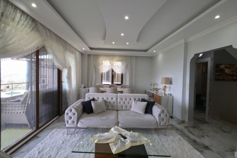 Ultra Lüks Eşyalı Deniz Manzaralı Satılık Müstakil Villa (21)