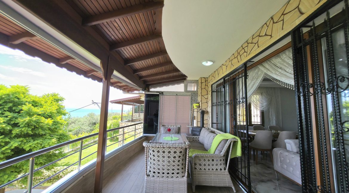 Ultra Lüks Eşyalı Deniz Manzaralı Satılık Müstakil Villa (24)