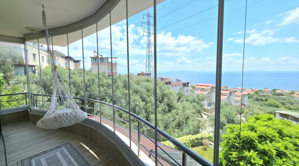 Ultra Lüks Eşyalı Deniz Manzaralı Satılık Müstakil Villa (35)
